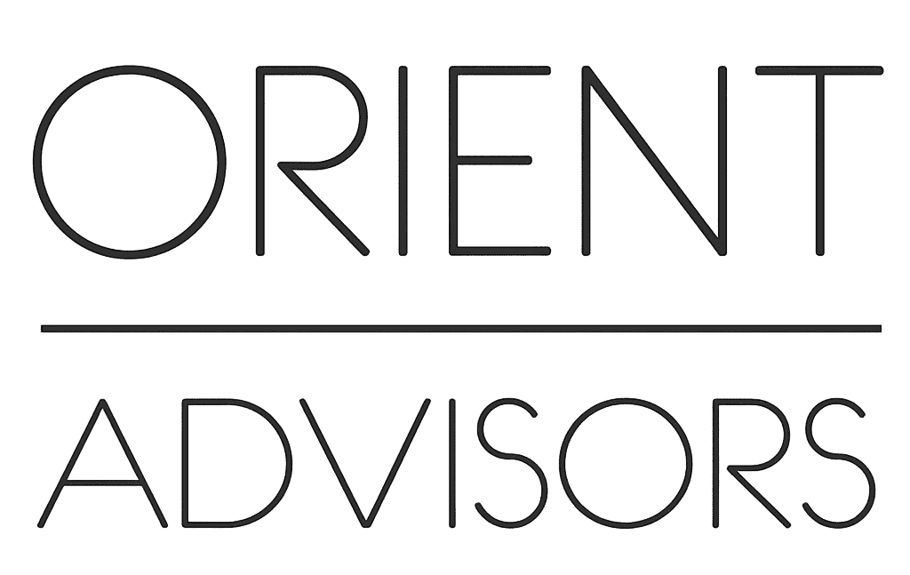 Logo of our client, Orient Advisors Logo of our client, Orient Advisors